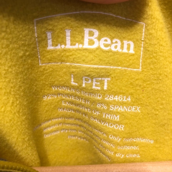 EUC 9/10 L.L BEAN women’s fleece vest in size L!! - Picture 8 of 9